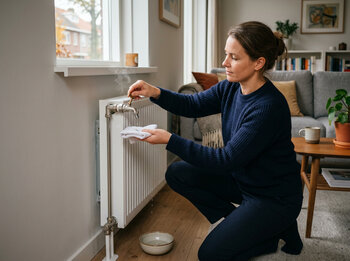 Hoe ontlucht je een radiator?