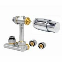 Jaga aansluitset 181 AC thermostaatknop 15mm Vario DP W AC Fe/Cuo, chroom