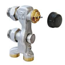 Jaga Pro aansluitset 12 2-pijps MA wit bedieningsknop 2x 15 mm knelkoppeling