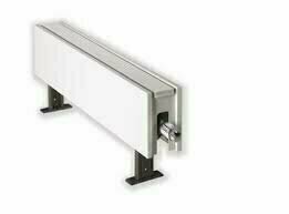 Jaga Linea plus vrijstaand zandstraalgrijs 35 cm hoog x 110 cm lang en type 10 met 861 Watt