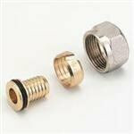 Jaga adapter 16/2 M24 PEX vernikkeld 5094.216 (2 stuks)