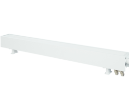 Jaga mini vrijstaand wit 8 cm hoog x 280 cm breed en type 19 met 2668 Watt