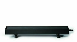 Jaga mini vrijstaand zwart 28 cm hoog x 180 cm breed type 06 met 1026 Watt