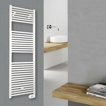 DRL E-Comfort Lisa EcoDD elektrische badkamerradiator 750 Watt 138 cm hoog x 50 cm breed wit  RAL9016 DRL E-Comfort Lisa EcoDD elektrische badkamerradiator 750 Watt 138 cm hoog x 50 cm breed wit  RAL9016