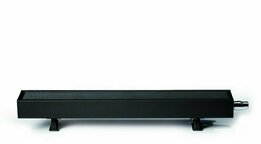 Jaga mini vrijstaand zandstraalgrijs 13 cm hoog x 160 cm breed en type 20 met 1912 Watt