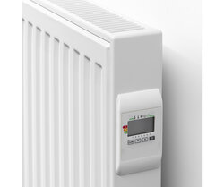 Vasco E-panel elektrische radiator EP-H-RIB geribbelde voorplaat 60 cm hoog x 120 cm breed met 2000 Watt