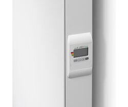 Vasco E-panel elektrische verticale radiator EP-V-FL vlakke voorplaat 180 cm hoog x 40 cm breed en 750 Watt