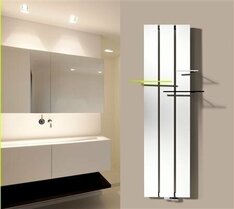 Vasco Beams designradiator 200 cm hoog x 49 cm breed met 1983 Watt