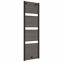 Drl Lisa recht mat zwart badkamerradiator b=600 mm h=1807 mm 971Watt