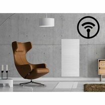 Masterwatt Sublime RF verticale elektrische radiator met warmteopslag h=1050mm l=500mm 1200 Watt