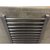 Polo design radiator graphit glossy 134 cm hoog x 40 cm breed met 496 Watt