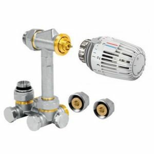 Jaga aansluitset 183 HC thermostaatknop 15mm knelkoppelingen Vario DP/STR koelen en verwarmen