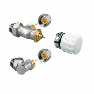 Jaga aansluitset 25 met MA knop wit 15mm FE/CU knelkoppelingen