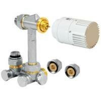 Jaga aansluitset 103 JW 16x2  ¾" euroconus KS-VPE/Alu STR 90° JW thermostaatknop