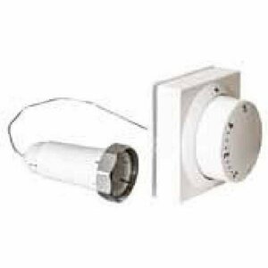 Jaga DANFOSS thermostaatkop afstand bediend RAL-9016 met thermostaatknop RD 