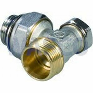 Jaga regelafsluiter euroconus 3/4" 90° - 2-pijps 5090.4111