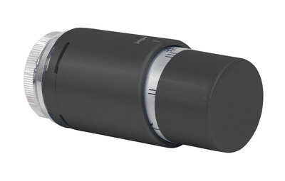 Jaga thermostaatknop AB zwart RAL-9005 5090.1153