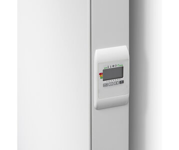 Vasco E-panel elektrische verticale radiator EP-V-FL vlakke voorplaat 200 cm hoog x 50 cm breed en 1500 Watt