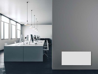 Masterwatt Mondo 50 cm hoog en 75 cm breed 1000 Watt elektrische paneelradiator 