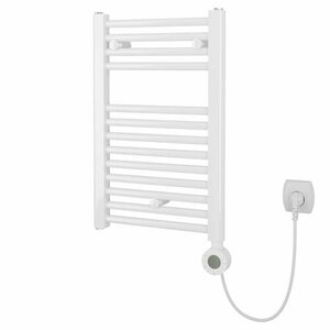 Masterwatt Calor V2 white elektrische badkamerradiator 46cm breed x 87cm hoog en 300Watt