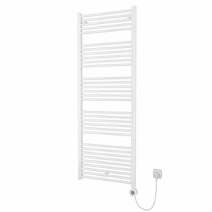 Masterwatt Calor V2 white elektrische badkamerradiator 50cm breed x 135cm hoog en 700Watt