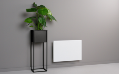 Adax Eco Basic 33 cm hoog in het wit met 600 Watt