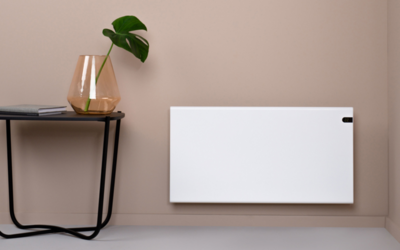 Adax Neo Basic 20 cm hoog x 105 cm breed in het wit met 800Watt