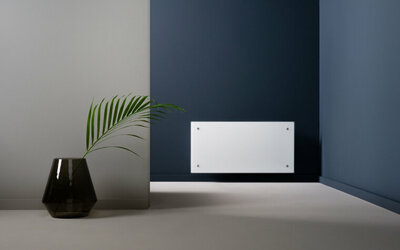 Adax Clea wifi 22 cm hoog in het wit met 600 Watt