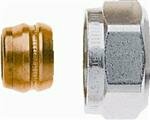 Jaga adapter 15mm verchroomd M24  (2 stuks)