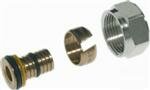 Jaga Knelset M24 x 16/2 mm AKB verchroomd VPE/Alu 16x2 (2 stuks)