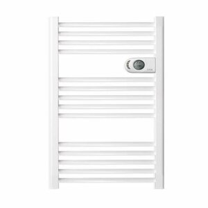 masterwatt calor dry v2 elektrische badkamerradiator wit 50cm breed x 71cm hoog en 500Watt