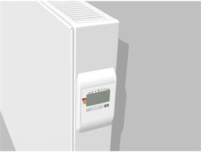 Vasco E-panel elektrische radiator met vlakke voorplaat 60 cm hoog x 50 cm breed met 500 Watt