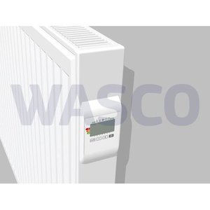 Vasco E-panel elektrische radiator met geribbelde voorplaat 60 cm hoog x 50 cm breed met 500 Watt