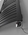 Elektrische design radiator Base dark graphit matt 121 cm hoog x 56,5 cm breed met 300 Watt_