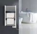 Thermrad Basic E elektrische handdoek radiator 99 cm hoog x 50 cm breed met 500 Watt _