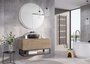 Elektrische badkamerradiator Graphit glossy 118 cm hoog x 54 cm breed met 600 Watt dasrh_