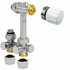 Jaga aansluitset 184 Vario DP/STR MA knop 15mm knelkoppelingen_