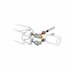 Jaga aansluitset 285 AW thermostaatknop 2x 16 VPE/ALU knelkoppeling wandaansluiting gampper_