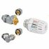 Jaga aansluitset 285 HC thermostaatknop 2x 15 mm knelkoppeling _