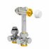 Jaga aansluitset 104 HC thermostaatknop 15 mm knelkop. STR 180º, recht model_
