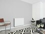 Jaga Linea plus 95cm hoog x 60cm lang en type 21 wit_