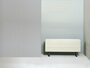 Jaga Tempo vrijstaand model wit 40 cm hoog x 40 cm lang en type 10 met 385 Watt_