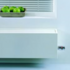 Jaga mini wandmodel 8 cm hoog x 60 cm lang en type 09 met 255 Watt zandstraalgrijs_