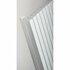 Jaga Tetra designradiator 67 cm breed 180 cm hoog wit RAL9016 satin 1968 Watt_