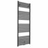 Drl Lisa Compact badkamerradiator l=500 mm h=763 mm 306Watt mat zwart_