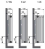 Vasco Flatline 40 cm hoog x 100 cm lang en type 22 met 1157 Watt_