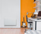Vasco E-panel elektrische radiator EP-H-RIB geribbelde voorplaat 60 cm hoog x 120 cm breed met 1750 Watt_