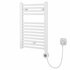 Masterwatt Calor V2 white elektrische badkamerradiator 46cm breed x 87cm hoog en 300Watt_