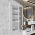 Masterwatt Calor Select V2 White elektrische badkamerradiator 60cm breed x 162cm hoog en 900Watt_