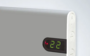 Adax Neo Basic 20 cm hoog x 87 cm breed in het grijs met 600Watt_